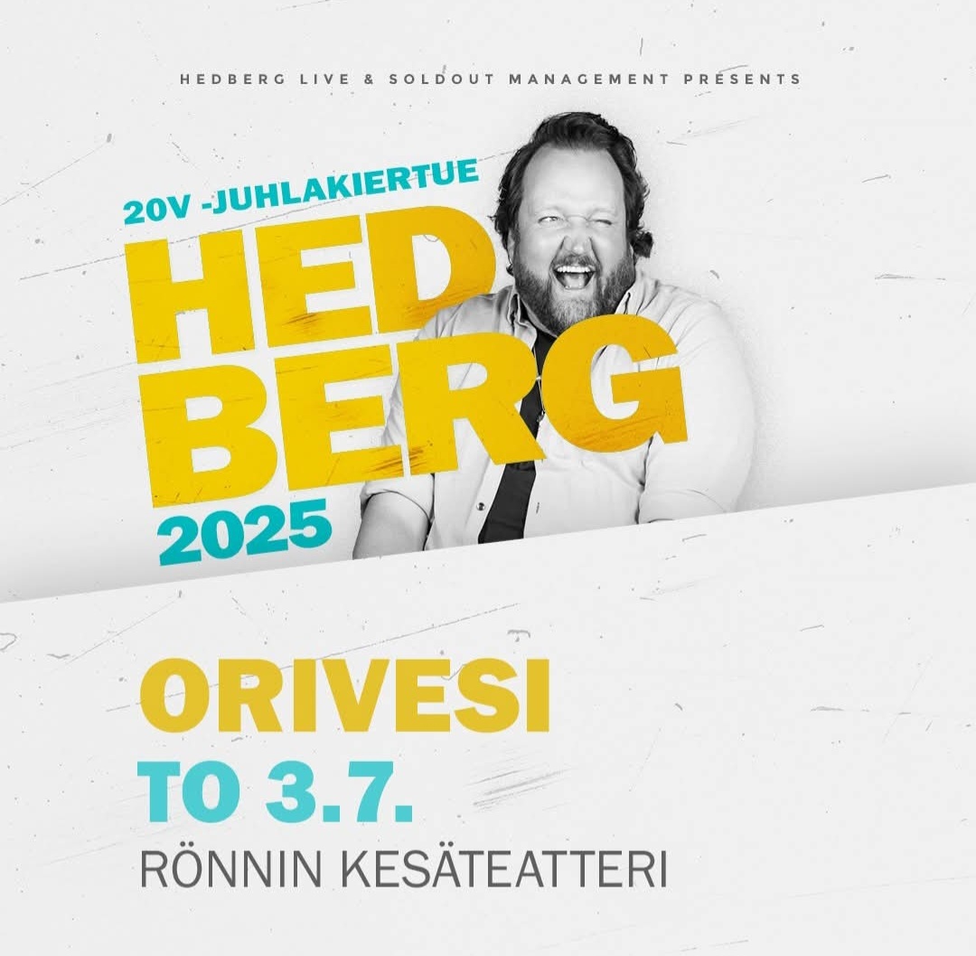 Sami Hedberg Standup juhlakiertue