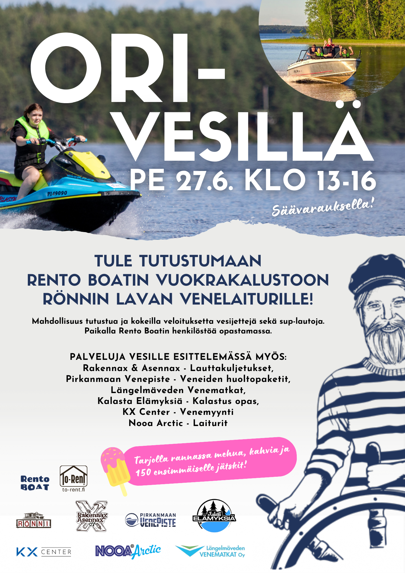 Orivesillä Rento Boat-7