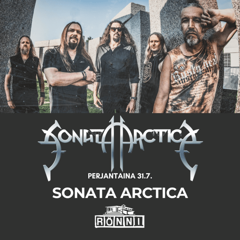 Sonata Arctica Rönnin lava keikat Orivesi Eräjärvi