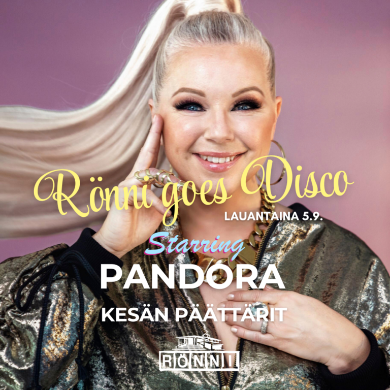 Rönni goes disco – mukana Pandora
