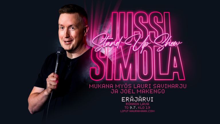 Jussi Simola stand up show